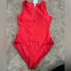 Andie Malibu one piece long torso swimsuit